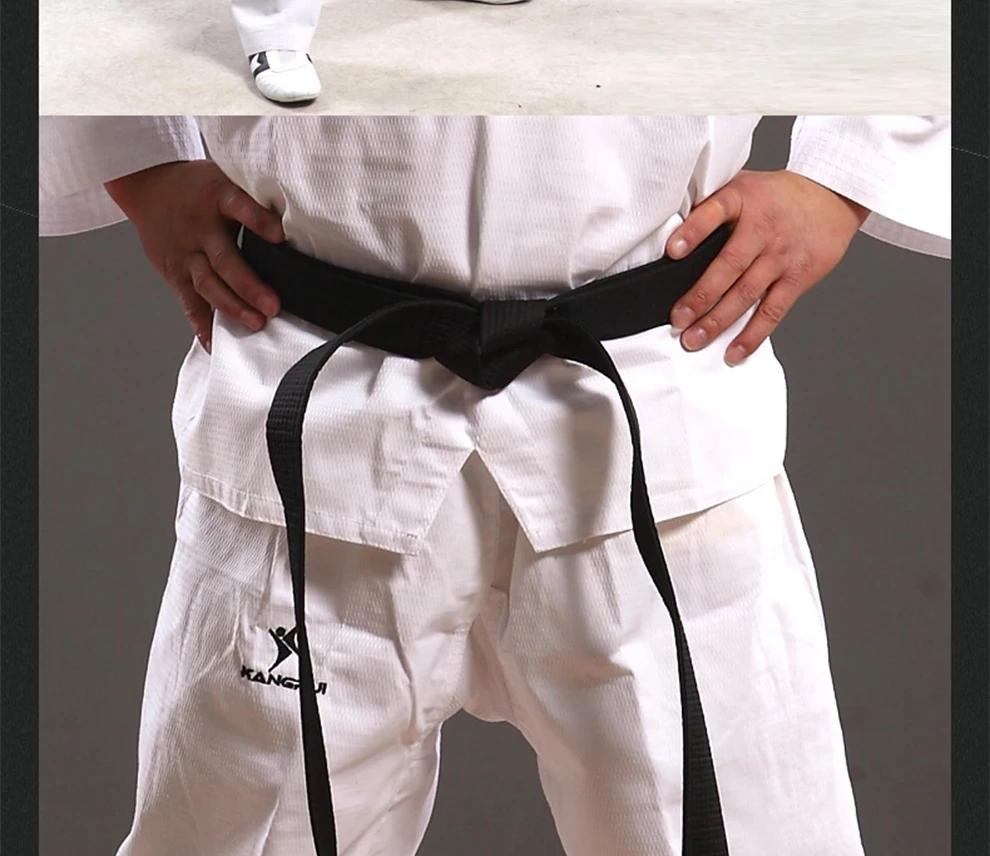 Ceinture de Taekwondo noire TKD, largeur 4cm, entraîneur professionnel, niveau divisa, Arts martiaux