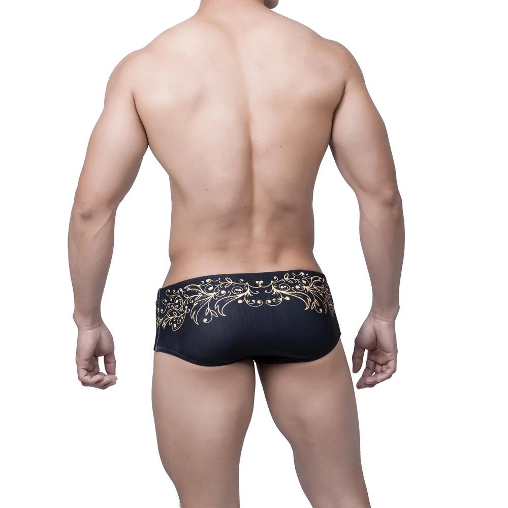Maillot bain fleurs homme taille basse sexy tendance nouvelle collection bain de soleil plage