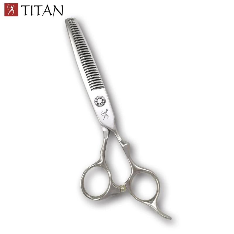 Ciseaux amincissants pour cheveux Titan avec vis à billes pour barbe VG10 ACIER