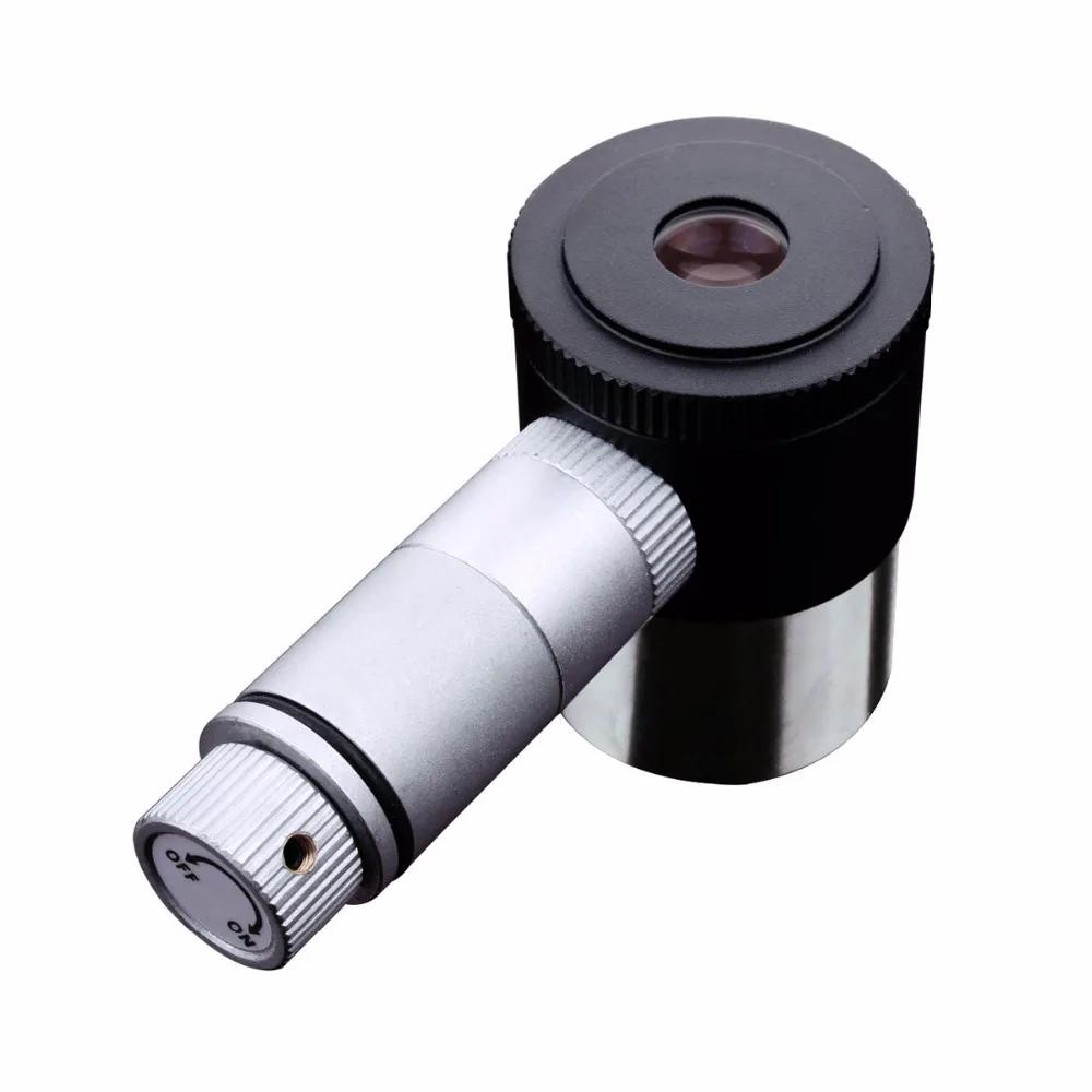 SVBONY Oculaire de télescope Plossl à réticule éclairé, 12.5mm, 1.25 pouces, 40 °, Double ligne, ill