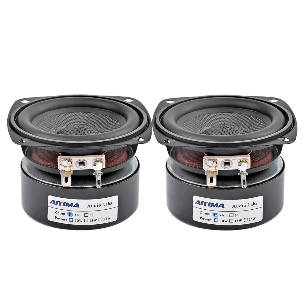 AIYIMA 2 pièces 3 pouces Audio haut-parleurs portables Altavoz Portatil 4 8 Ohm 20 W gamme complète 