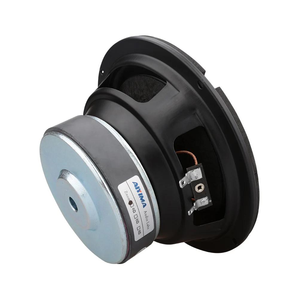 AIYIMA 1 pièce Subwoofer 6,5 pouces 4/8 Ohm 80W Super Bass Woofer Haut-parleur Home Cinéma pour Ence
