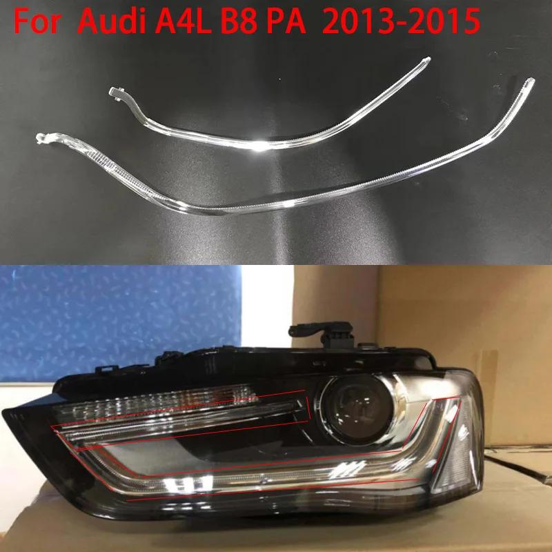 Pour Audi A4L b8 PA 2013-2015 DRL phare lumière plaque de guidage diurne Tube de lumière voiture diu