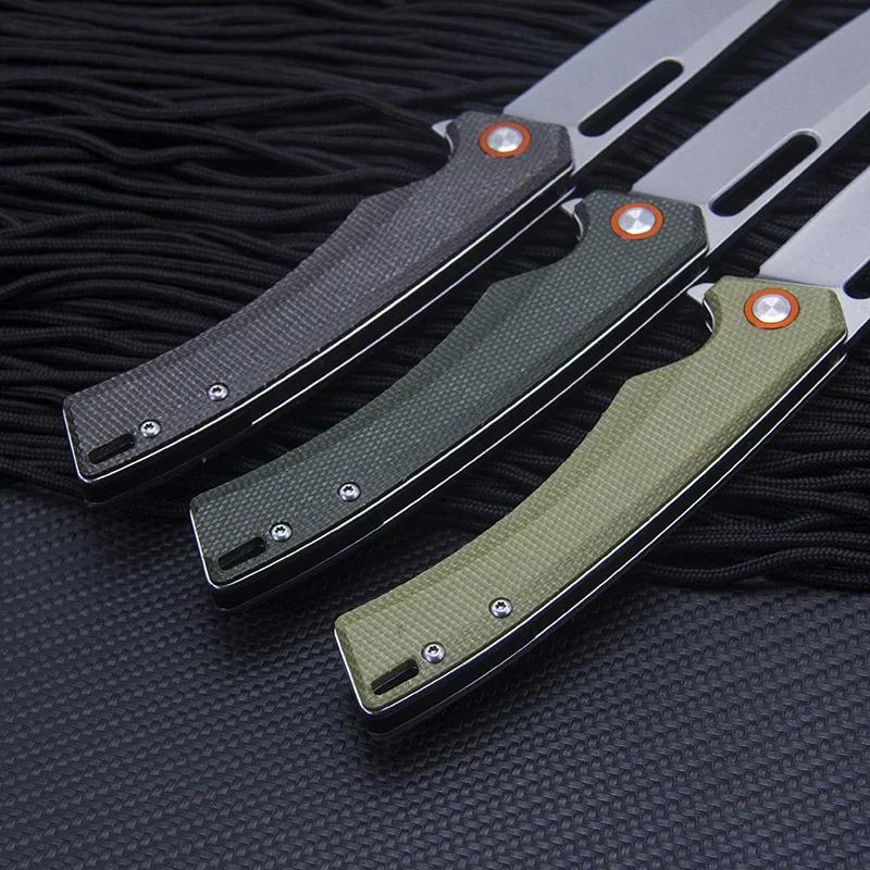 ETIGER FT957 wiches couteau pliant, manche en fibre AREX, camping en plein air, chasse, pêche, rando