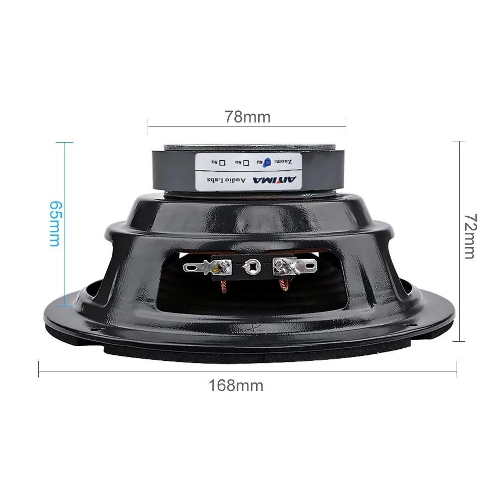 AIYIMA 1 pièce Haut-parleur audio médium-grave 150W 6,5 pouces 4 8 Ohm, amplificateur de son, woofer