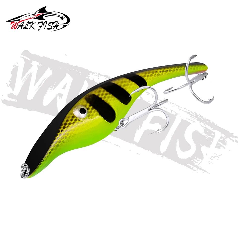Leurre rigide coulant à enfoncement lent, appât artificiel idéal pour la pêche au brochet, wobbler, 