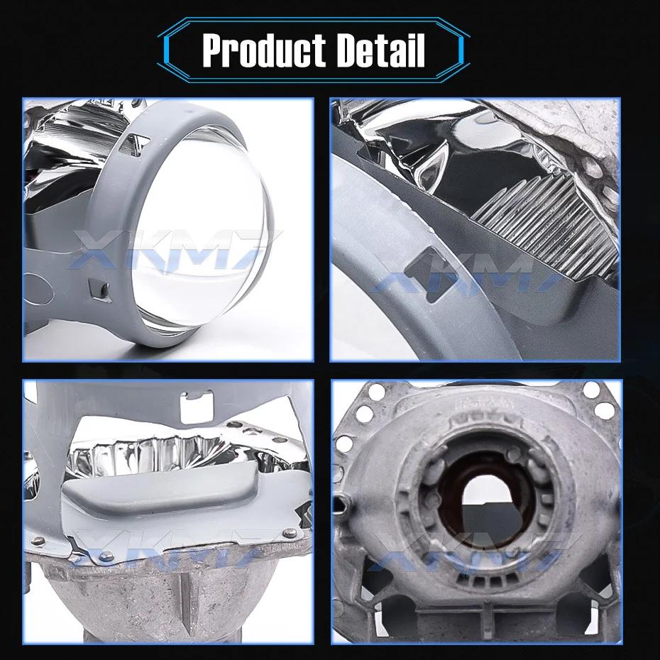 Lentille de projecteur projie HID de 3 pouces pour kit de phares Hella 3R G5, faisceau de xénon uniq