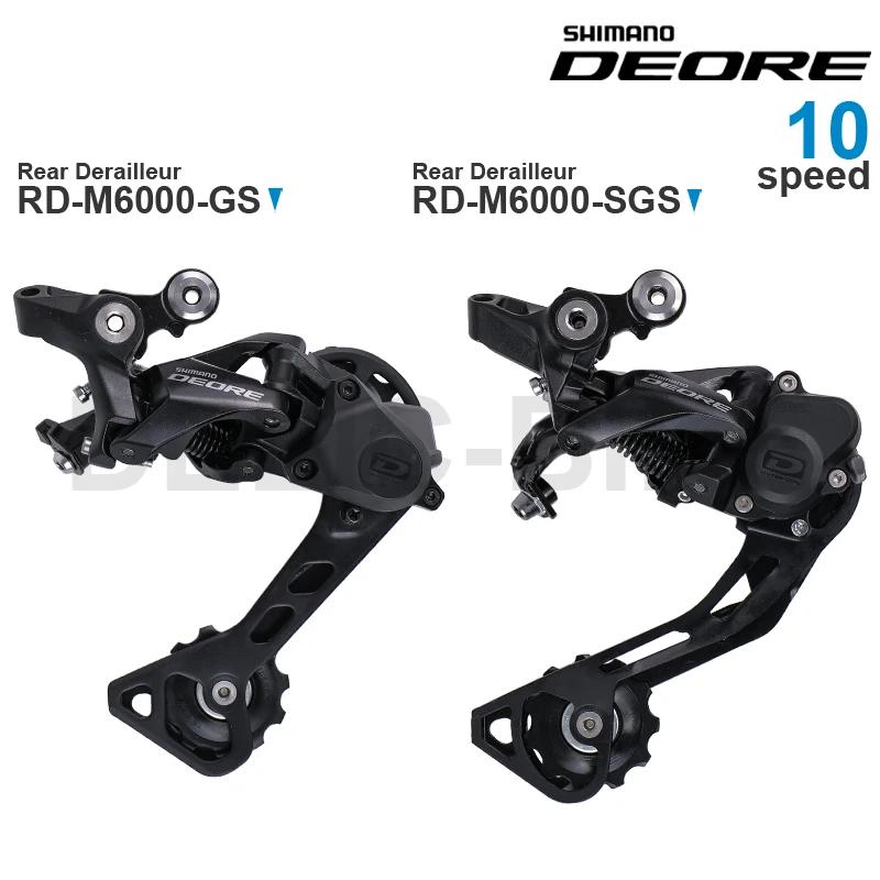 SHIMANO DEORE M6000 10v RD-dérailleur arrière RD-M6000-GS /RD-M6000-SGS- Cage longue/cage moyenne pi