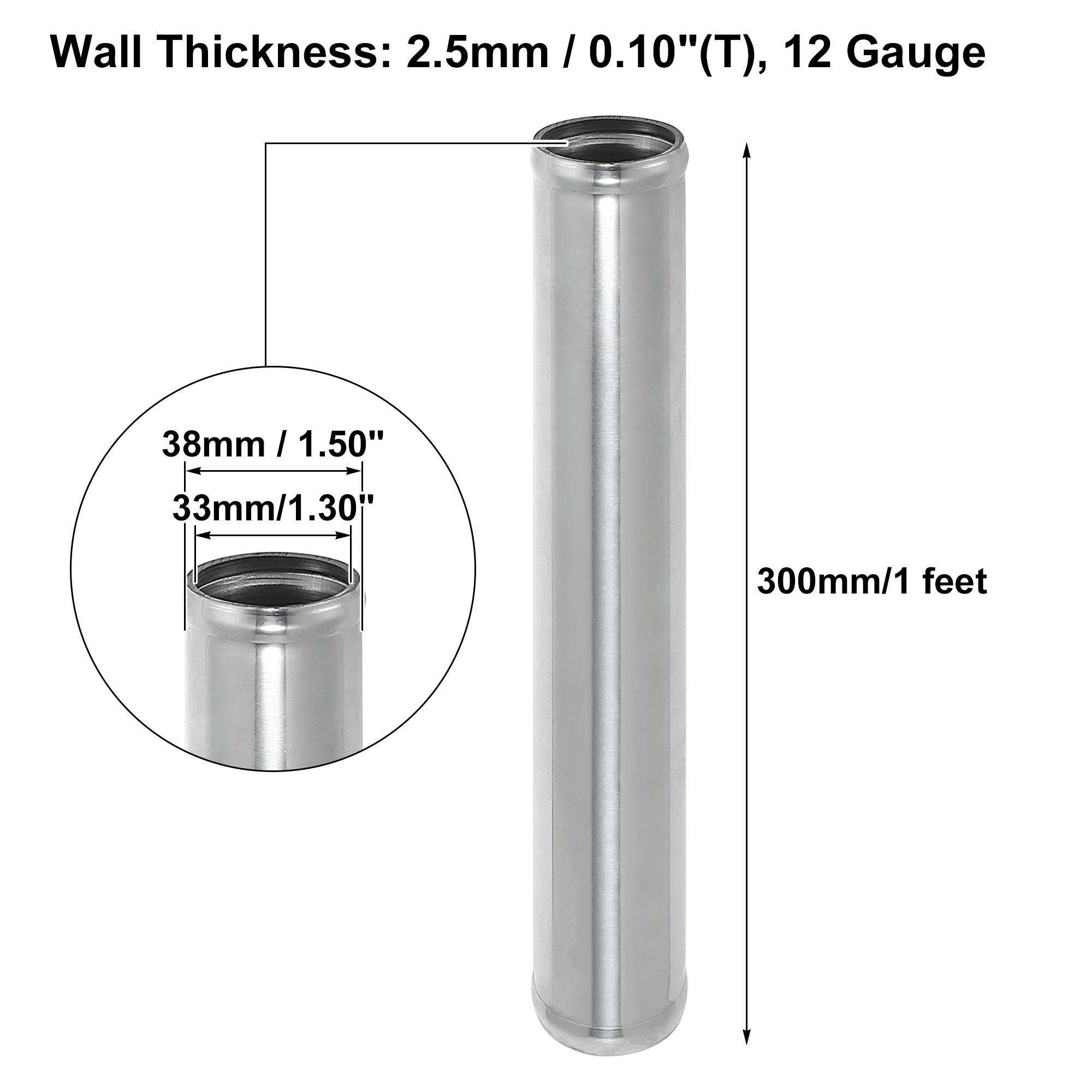 Uxcell – Tube d'admission d'air en alliage d'aluminium, diamètre extérieur 38/45/51/63/76/89/102mm, 