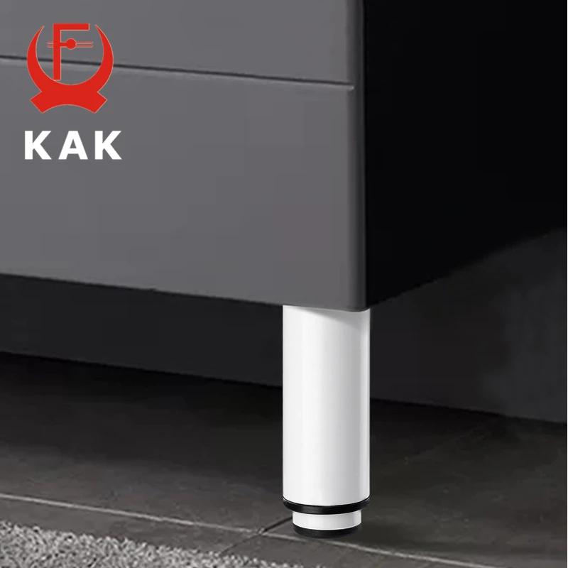 KAK pied de meuble réglable en acier laminé à froid pieds de Table noir blanc armoire de remplacemen