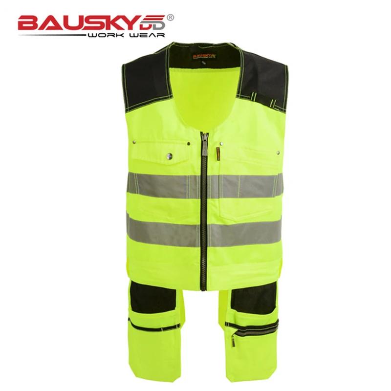 Bauskydd haute qualité hommes mâle femme vêtements de travail en plein air hommes gilets de travail 