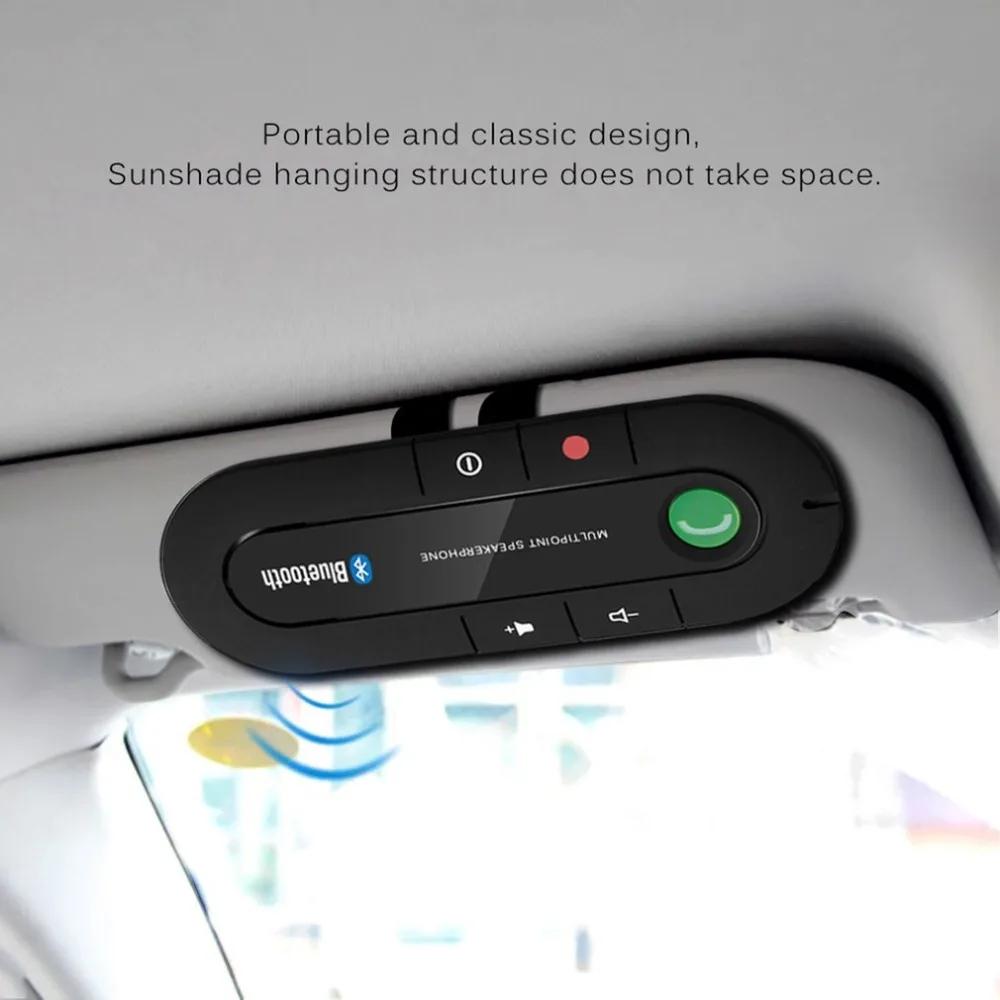 Kit mains libres USB Bluetooth pour voiture, haut-parleur sans fil, téléphone, lecteur de musique MP