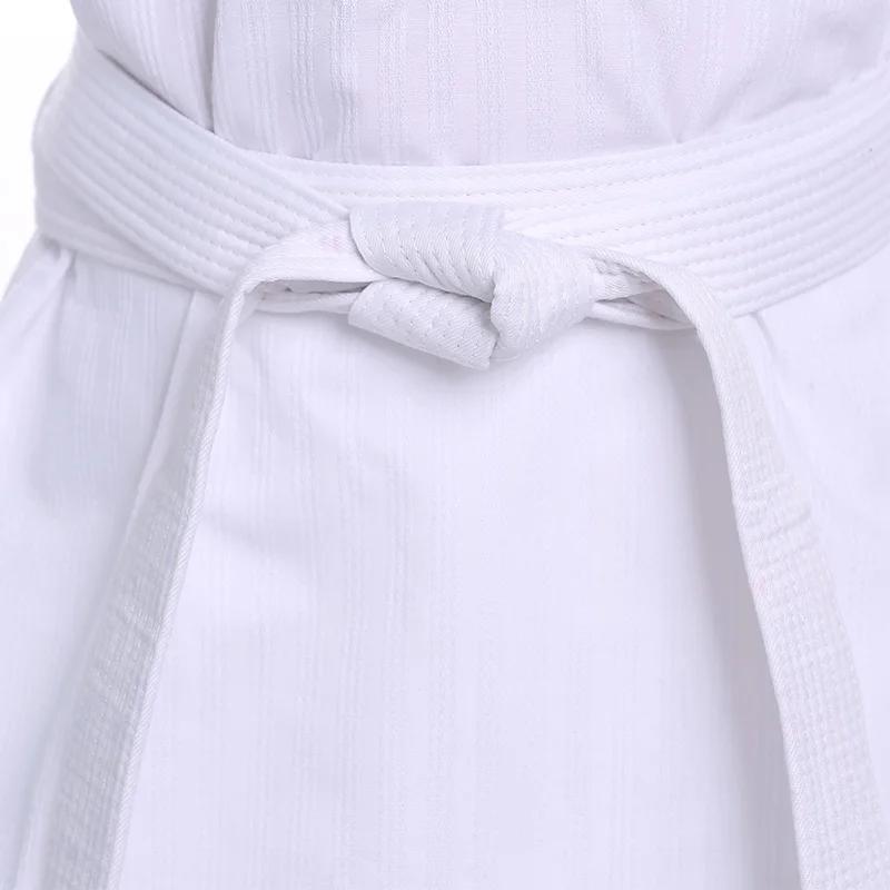 Costume TKD taekwondo karaté judo blanc unisexe enfants adultes 2022