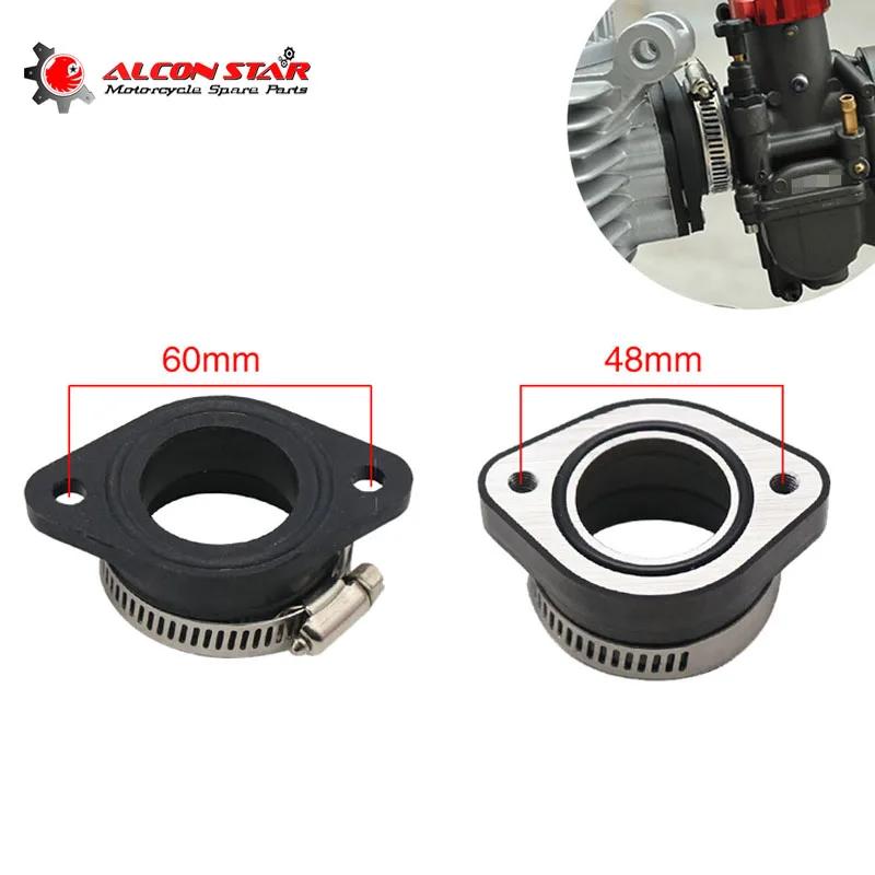 Alconstar-adaptateur de carburateur de moto Pit Dirt Bike, tuyau d'admission pour MIKUNI VM24 PWK 21