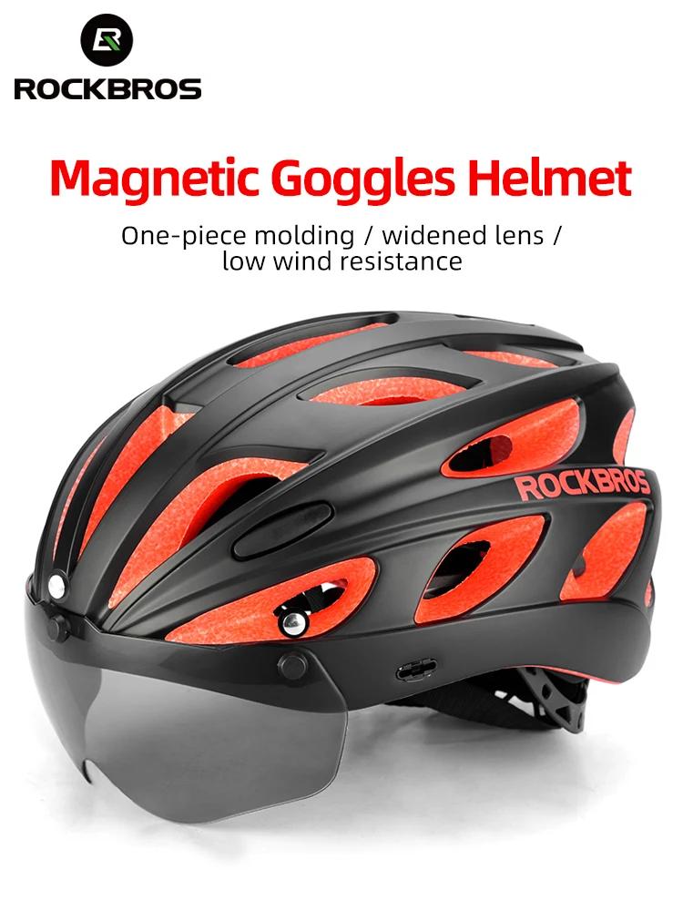 ROCKBROS-casque de vélo EPS ultraléger pour l'extérieur, vtt réglable pour hommes et femmes, accesso