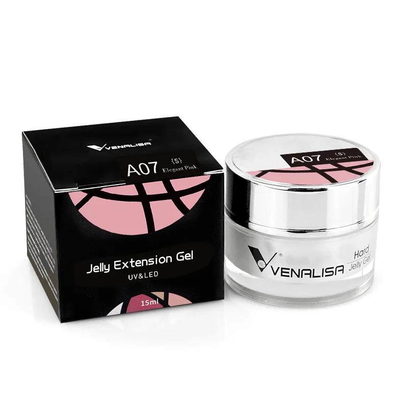 VENALISA Gel d'extension de couleur claire perle Glittle Gel Canni approvisionnement Camouflage fixa
