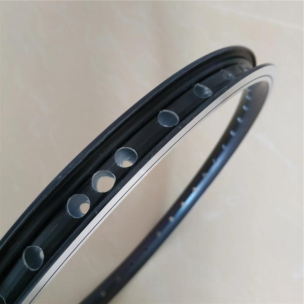 Vélo pliant 16 pouces jante 305 Double couche en alliage d'aluminium anneau de vélo 20/28/32/36 trou