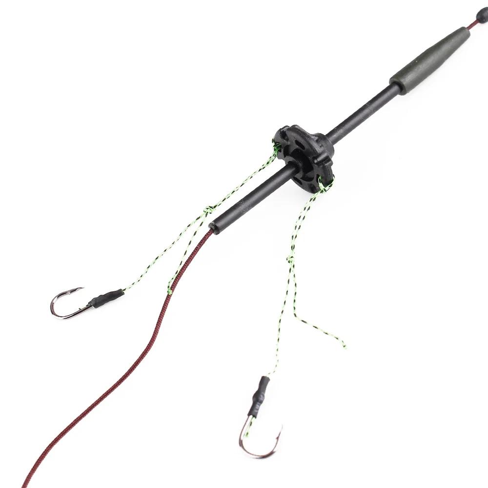 FISH KING 30-80g carpe pêche appât Cage ligne groupe haute teneur en carbone en acier métal mangeoir