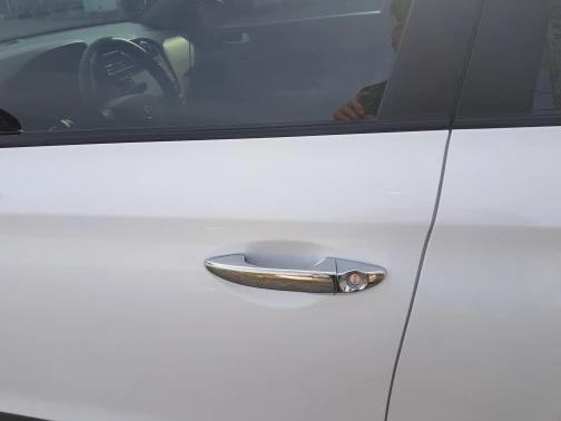 Couvercle chromé de poignée de porte de voiture, garniture de style, superpositions, accessoires pou