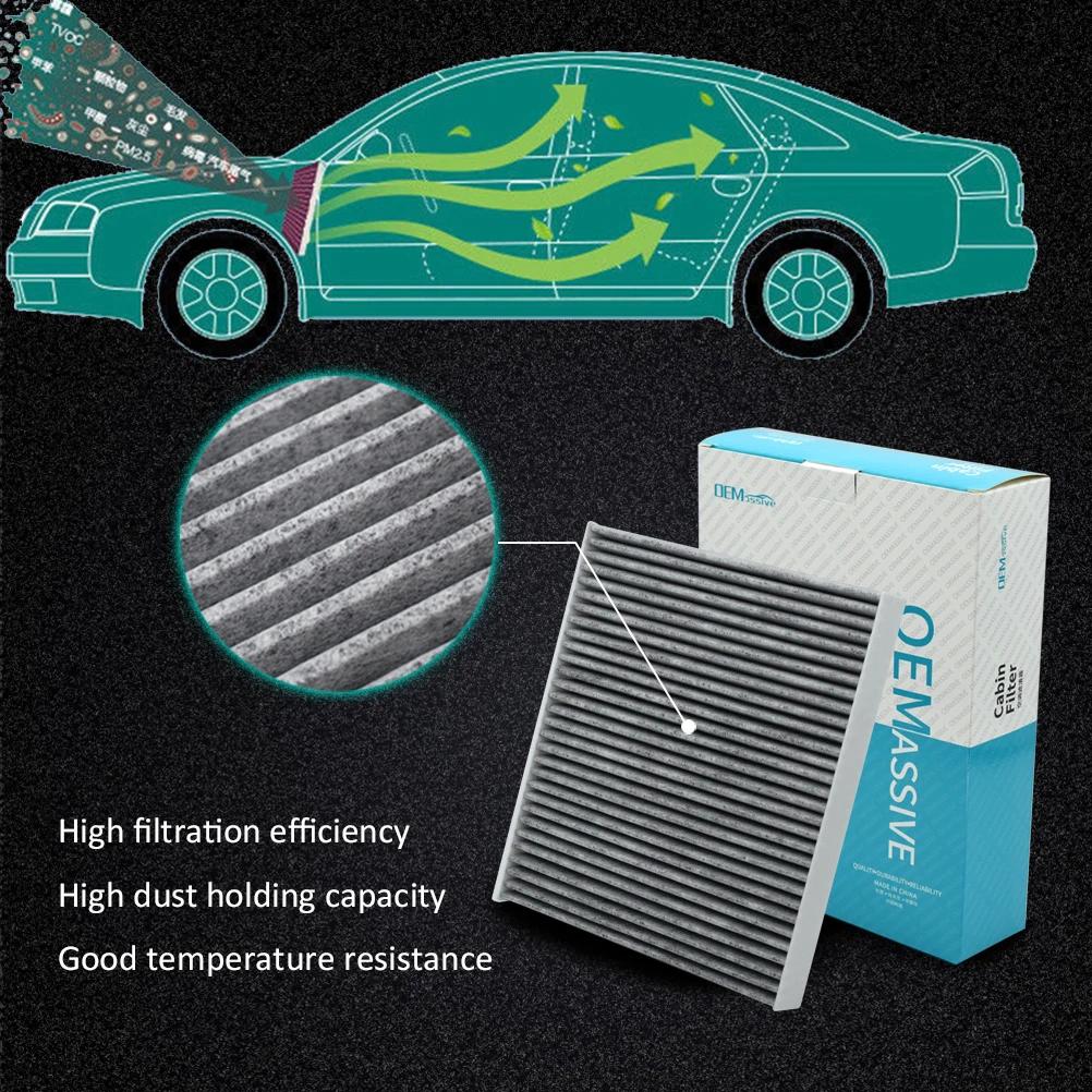 Filtre à air Kiev itacle au charbon actif, PER en, Mercedes Classe G W463 VW Polo Fox Audi A1 A2 Sko