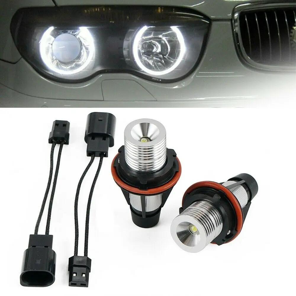 Ampoules de marqueur yeux d'ange, phares lumineux de remplacement, accessoire de voiture pour BMW E3