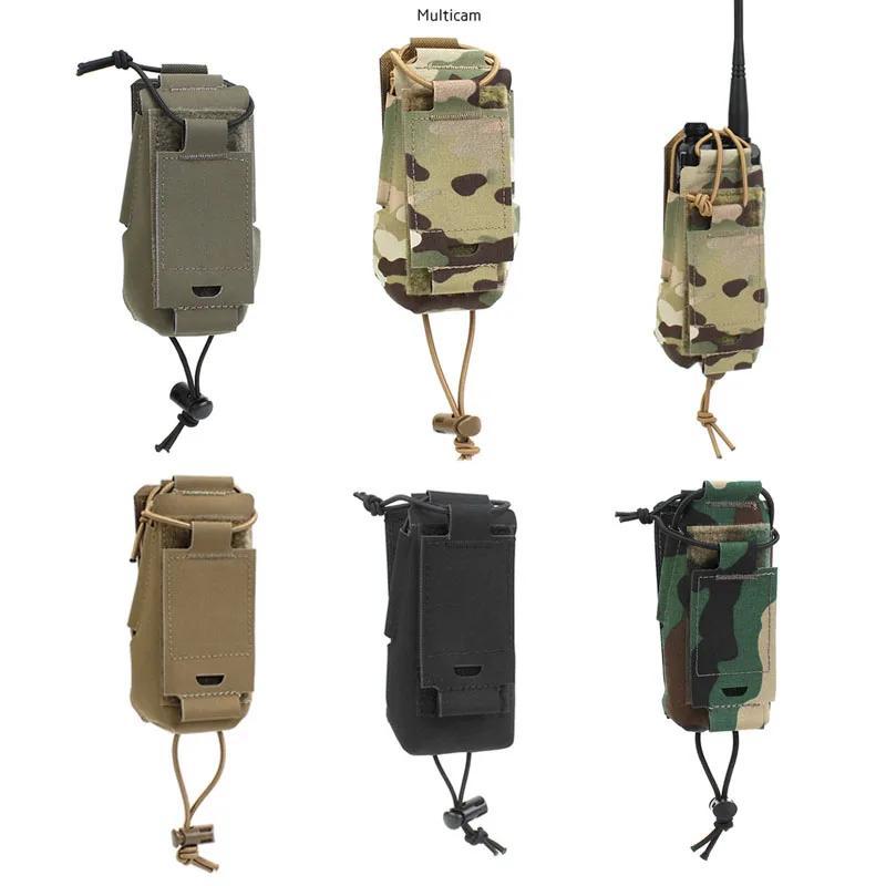 Pochette radio tactique Gridlok Outdoor CS - Compatible BAOFENG POFUNG UV5R UV82 - Molle talkie-walkie