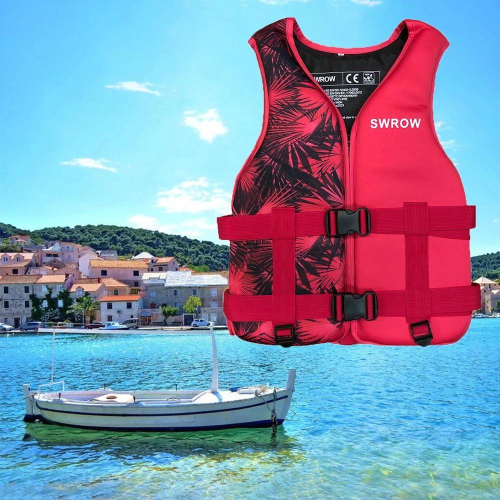 Gilet de sauvetage en néoprène pour enfants et adultes, nouvelle veste de flottabilité pour sports n