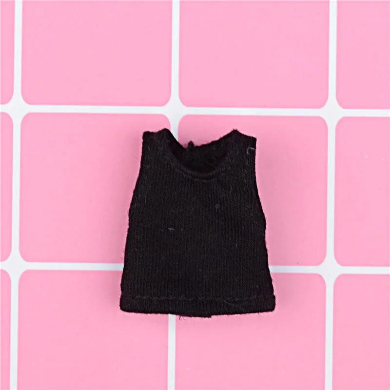 Nouveau gilet de poupée de couleur unie, vêtements T-shirt pour ob11, obitsu11, Molly, 1/12bjd, vête