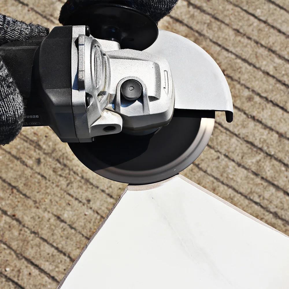 Coupe et meulage de disque de diamant de porcelaine turbo, lame de super carrelage, carreaux de porc