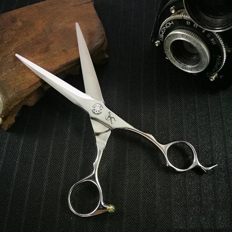 Titan ciseaux à cheveux en acier vg10, fait à la main sharp ciseaux