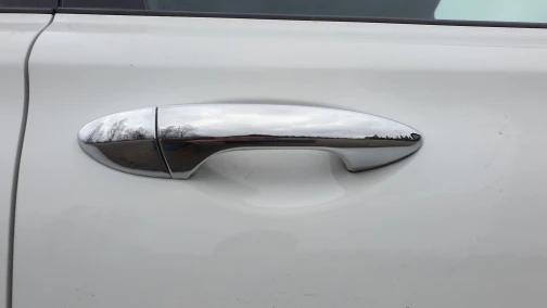 Couvercle chromé de poignée de porte de voiture, garniture de style, superpositions, accessoires pou