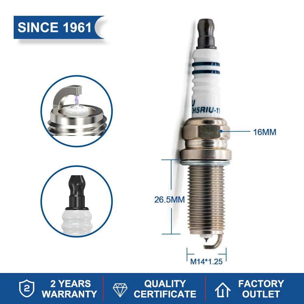 Bougie d'allumage KH5RIU-11 Iridium, flambant neuf, bougie d'allumage automatique pour Nissan TOYOTA