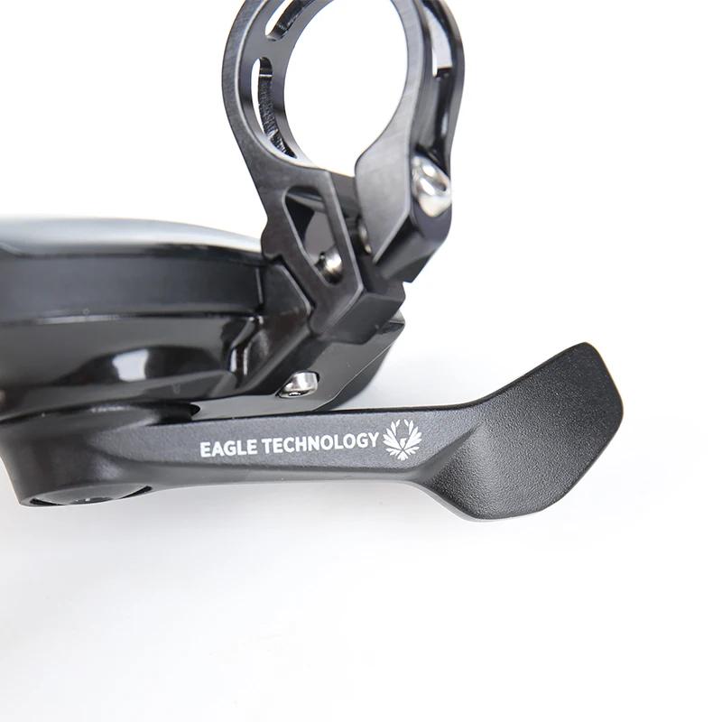 SRAM-Manette de vitesse GX Eagle Lunar pour vélo VTT, côté droit, noir, levier de certes avec pince,