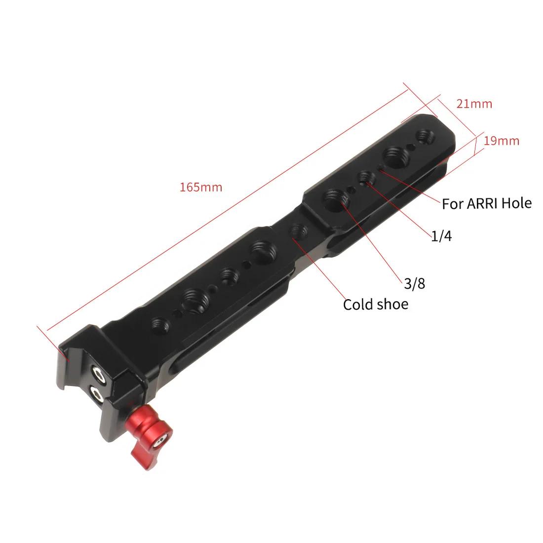 Poignée de guidon latérale pour touristes, pince TRANRail, DJI Ronin RS2 RSC2, extension de guidon, 