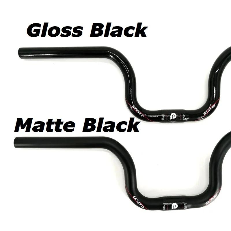 Litepro guidon ultraléger en forme d'hirondelle en Fiber de carbone 25.4mm 580mm 540mm pour guidon d