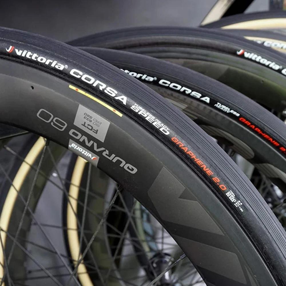 VITTORIA CORSA CONTROL SPEED 2.0 Rubino pro Clincher pneu de vélo de route prêt 700C 23 25c