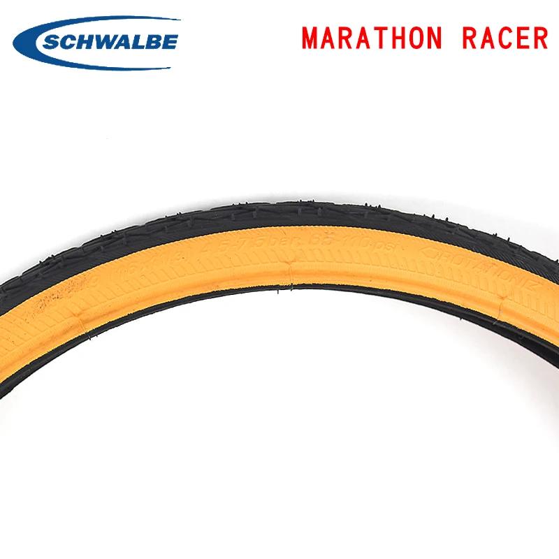 Schwalbe-Pneu de vélo Marathon Inboulon 35-349, 16 ", 16x1, 1, 3, Côté jaune ultra léger pour pneus 