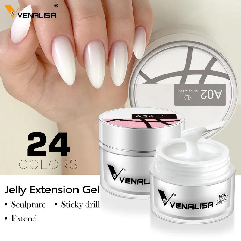 VENALISA Gel d'extension de couleur claire perle Glittle Gel Canni approvisionnement Camouflage fixa