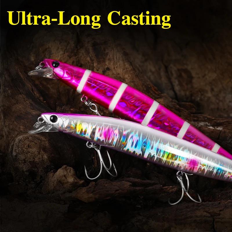 TSURINOYA leurre de pêche supérieur coulant vairon DW92 140mm 26g eau salée bar noir brochet longue 