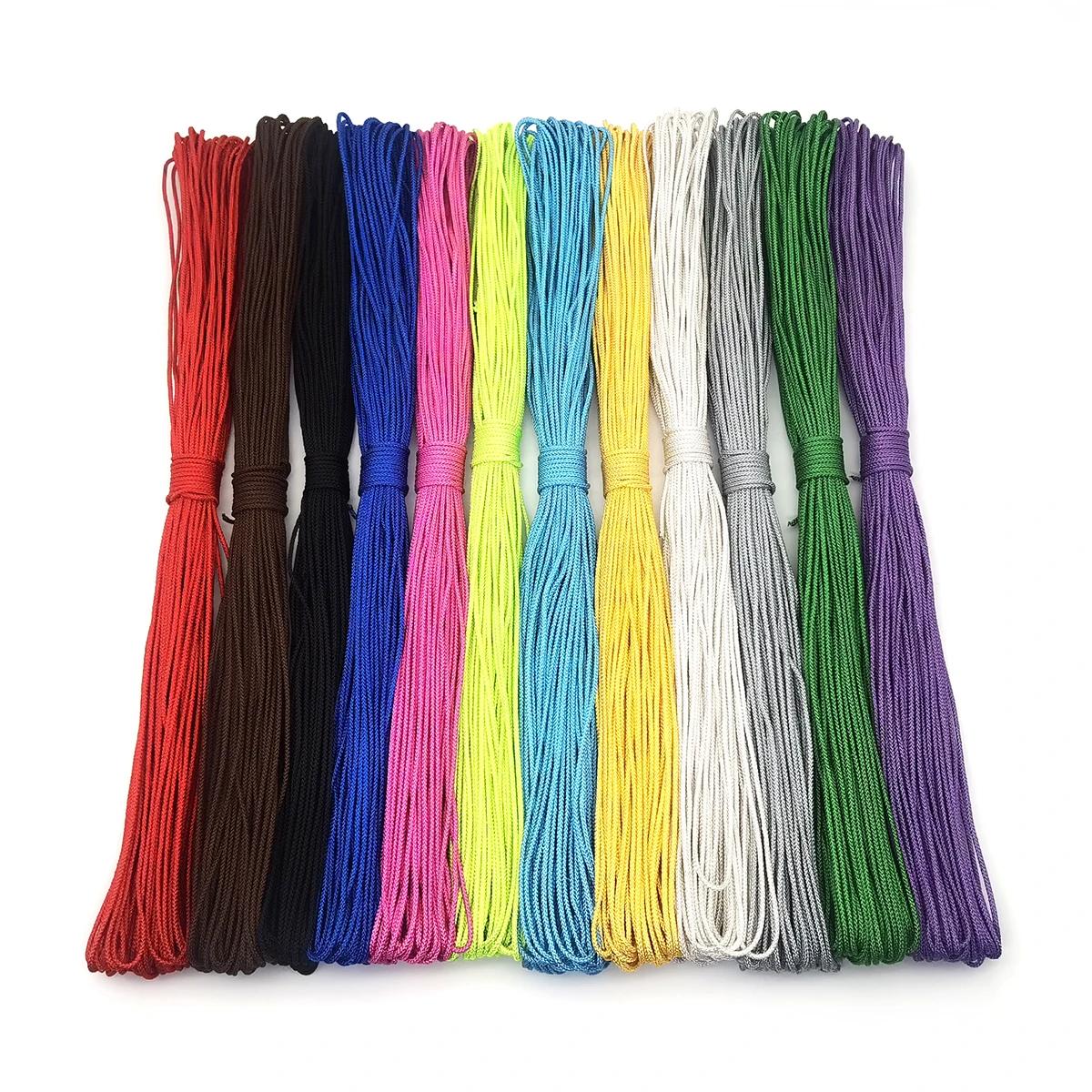 Paracorde de Camping, diamètre 1.5mm, corde à linge, Bracelet tactique, accessoire, collier, corde p