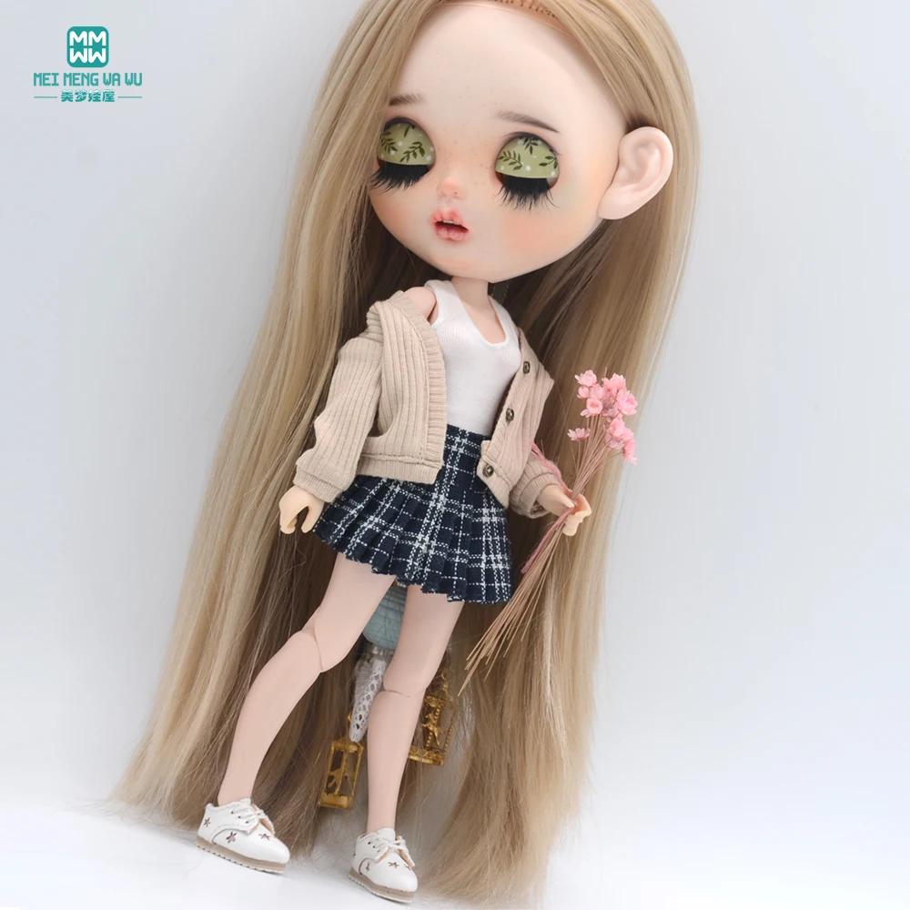 Vêtements pour poupée Blyth Azone OB22 OB24, accessoires de poupée, veste à la mode, cardigan, mini 