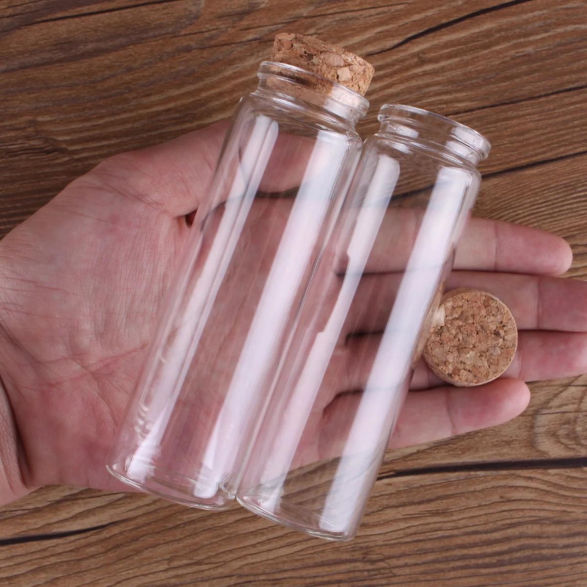 12/24 pièces 20ml 30ml 40ml 50ml 60ml 70ml 90ml 120ml 150ml bouteilles en verre avec liège épices bo