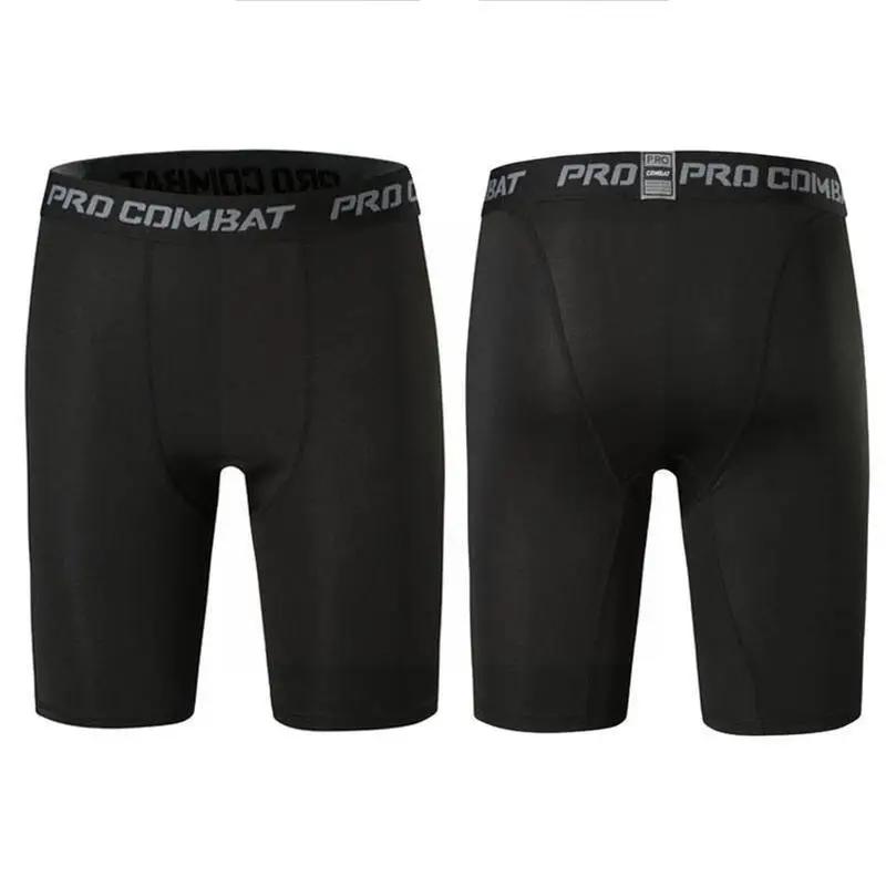 Leggings de sport élastiques pour hommes taille plus - Fitness et running séchage rapide