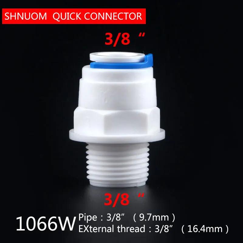 Accessoire pour purificateur d'eau, diamètre externe 20MM 13MM, filetage externe 1/4 "à Tube 1/4" 3/