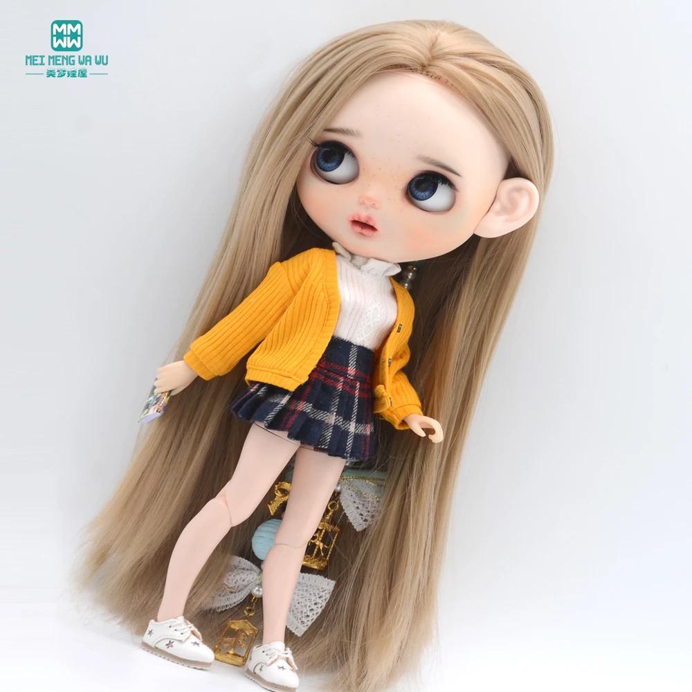 Vêtements pour poupée Blyth Azone OB22 OB24, accessoires de poupée, veste à la mode, cardigan, mini 