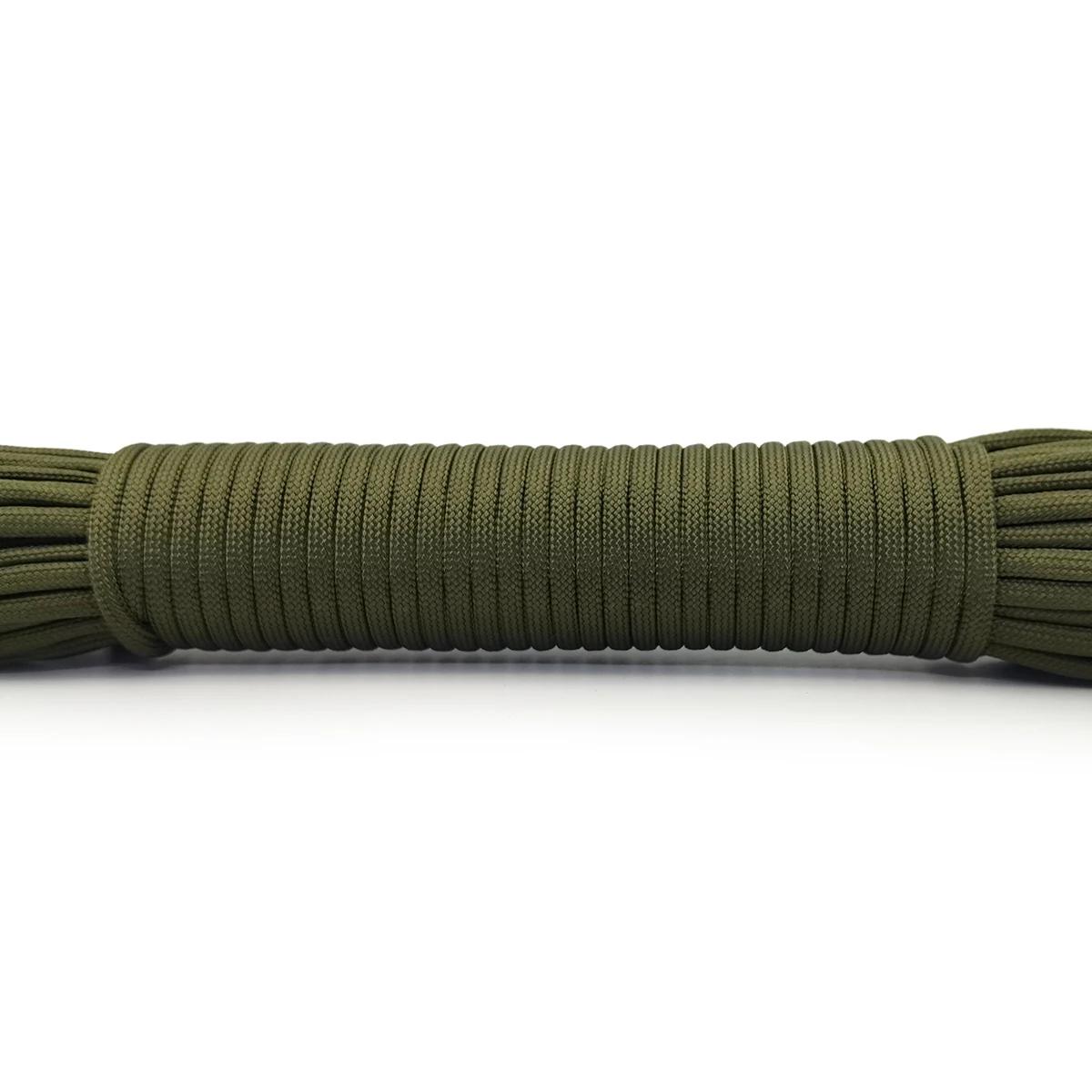 Paracorde 550 de Haute Qualité Type III avec 9 Supports, Kit de Survie pour Randonnée et Camping, 31