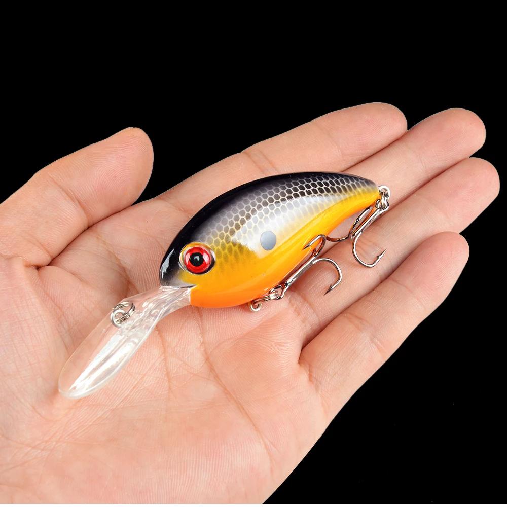 1 pièces leurre de pêche à manivelle appâts durs artificiels 10 cm/15g manivelle Jerkbait Wobbler ma