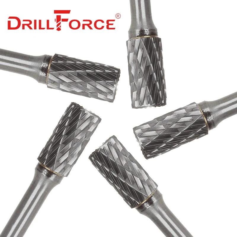 Drillforce – fraise rotative en carbure de tungstène de Type AEX, outil abrasif, foret, fraisage, mé
