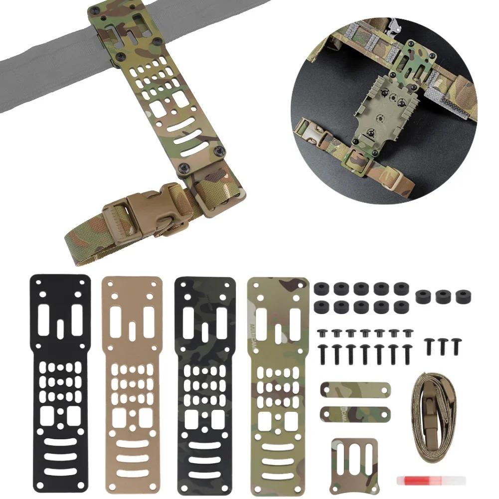 Adaptateur de étui modulaire, plate-forme en alliage d'aluminium, étui de chasse à traction rapide r