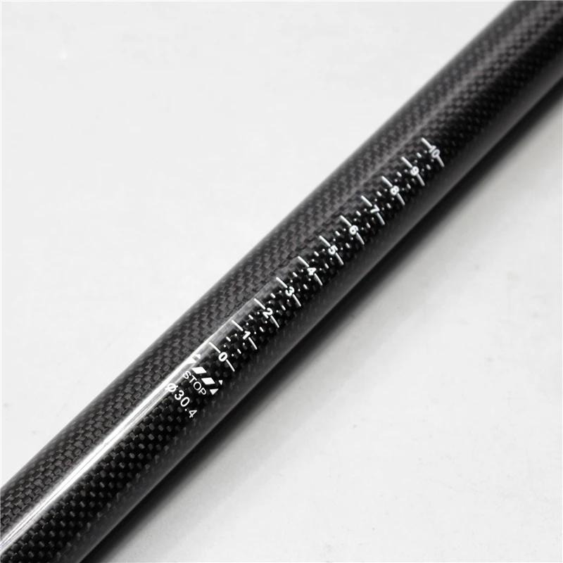 Tige de selle de vélo de montagne en Fiber de carbone, Tube de selle de vélo de route, pièces de cyc